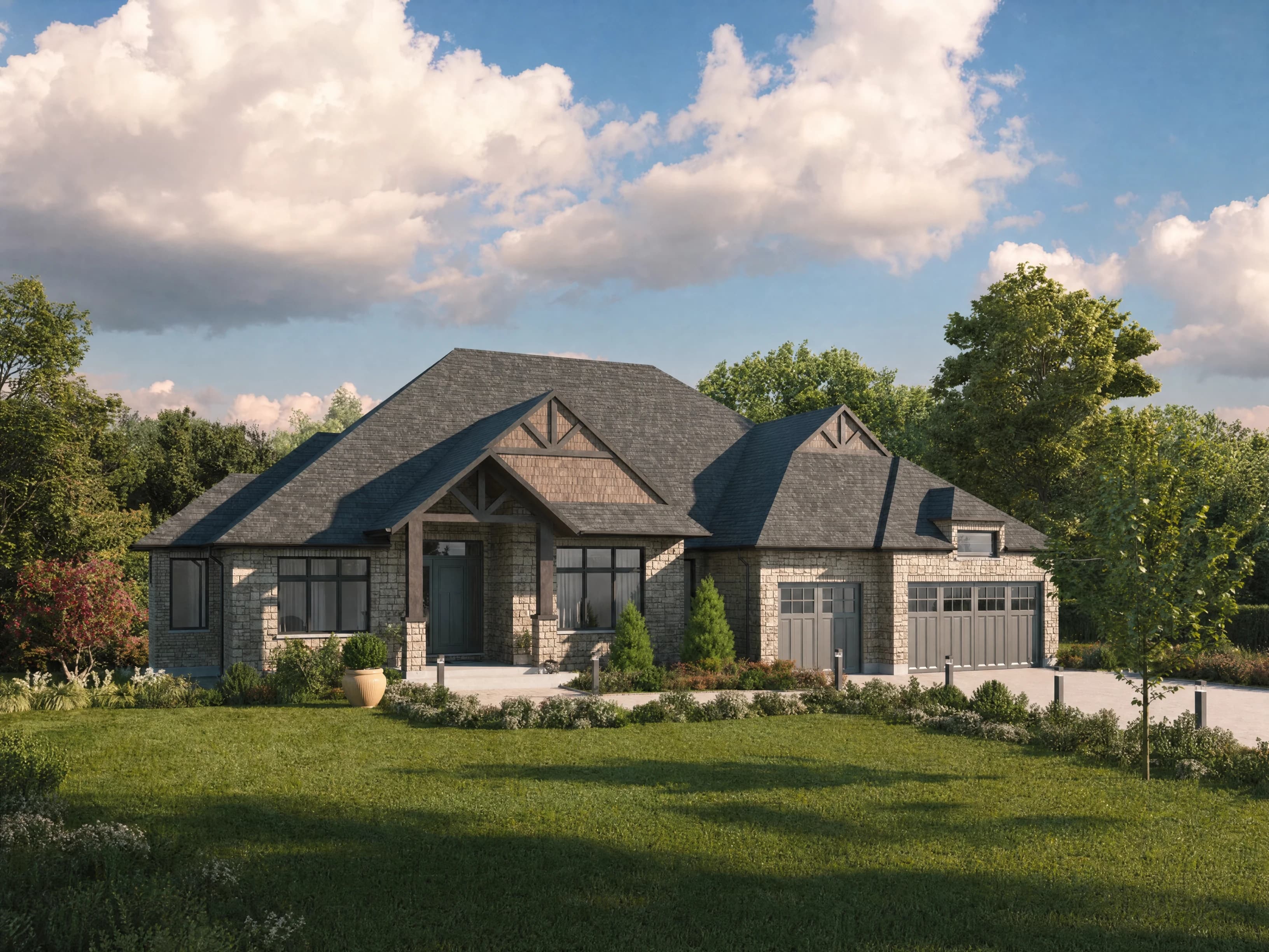 The Kingsbridge exterior, enhanced from Thomasfield’s original model rendering