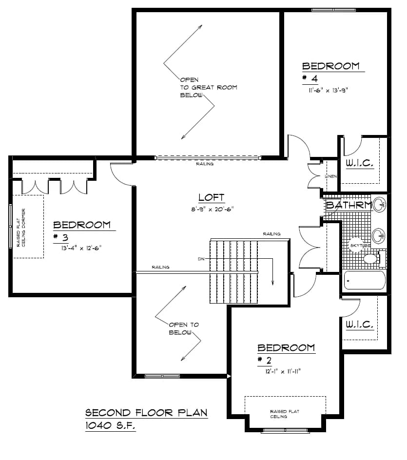 Acadia Floor plan 2