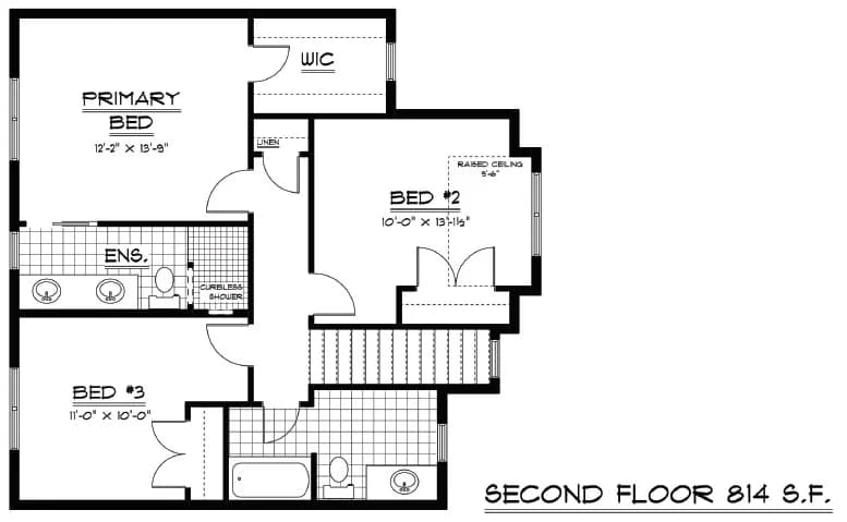 Hampton Floor plan 2