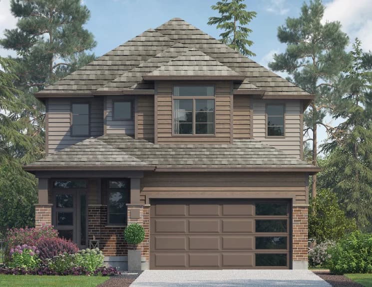 Hampton exterior rendering