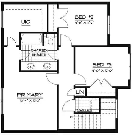 Jasper Second Floor (742 sq.ft.)