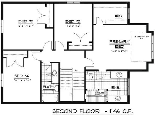 Cedarwood 4 Second Floor (1146 sq.ft.)