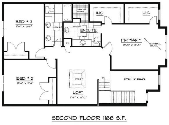 Stanley 3 Floor plan 2