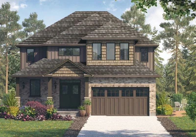 Brentwood 3 exterior rendering