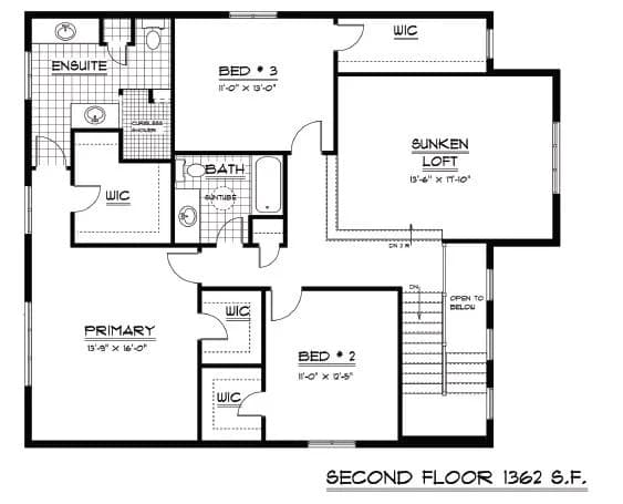 Queensville 4 Floor plan 2