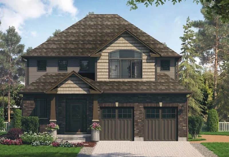 Queensville 4 exterior rendering