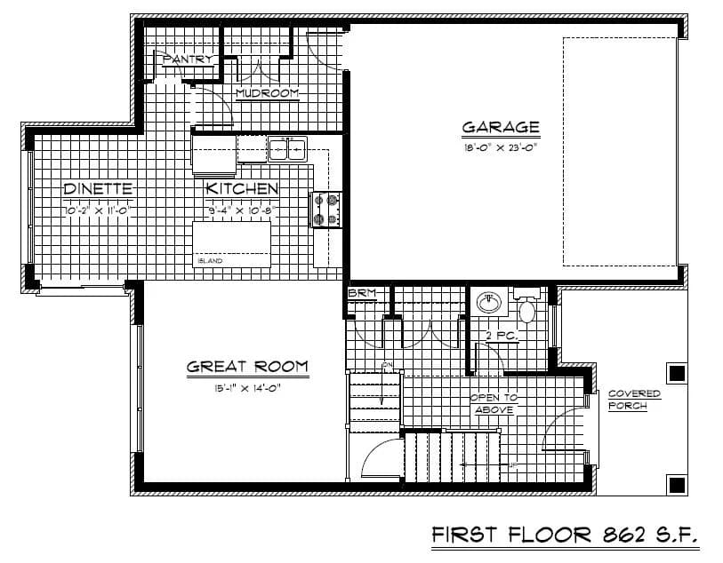 Hazel Floor plan 1