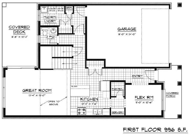 Florence 4 Floor plan 1