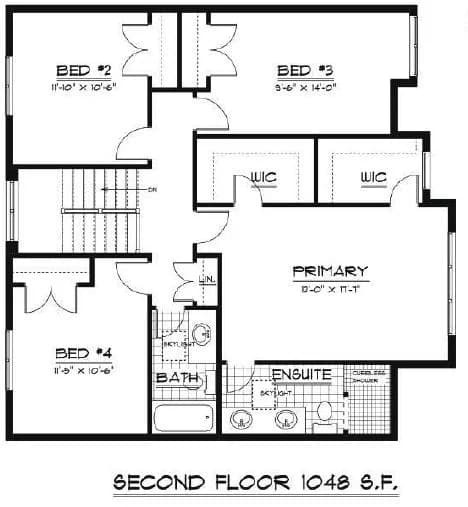 Florence 4 Floor plan 2