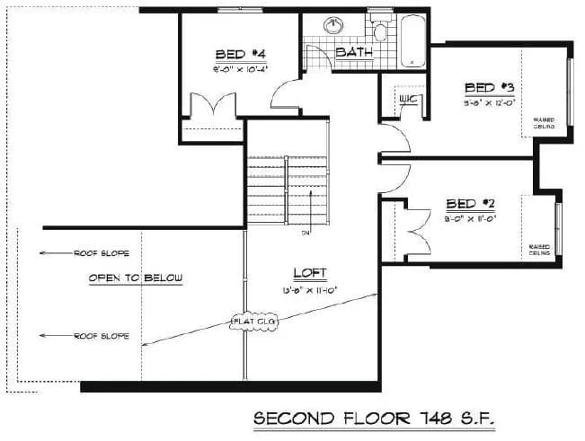Logan 4 Floor plan 2