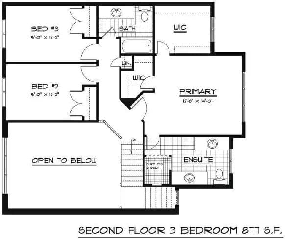 Willow 3 Floor plan 2