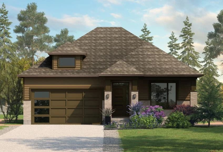 Bradford exterior rendering