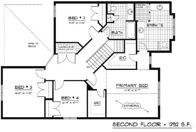 Carmichael 4C Floor plan 2