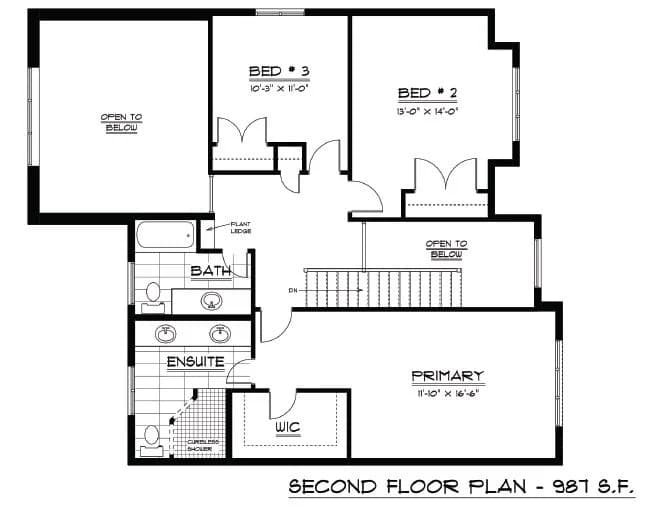 Lakefield 2 Floor plan 2