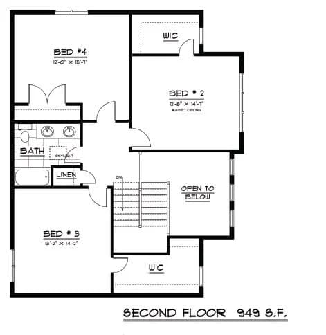 Brentwood 4A Floor plan 2