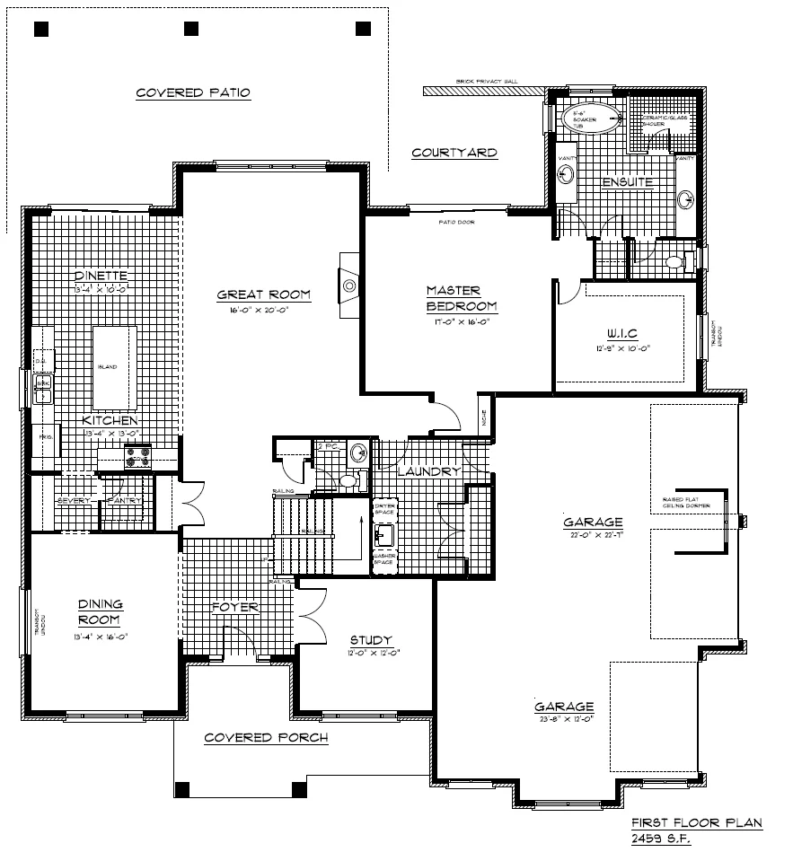 Acadia — Floor plan 1