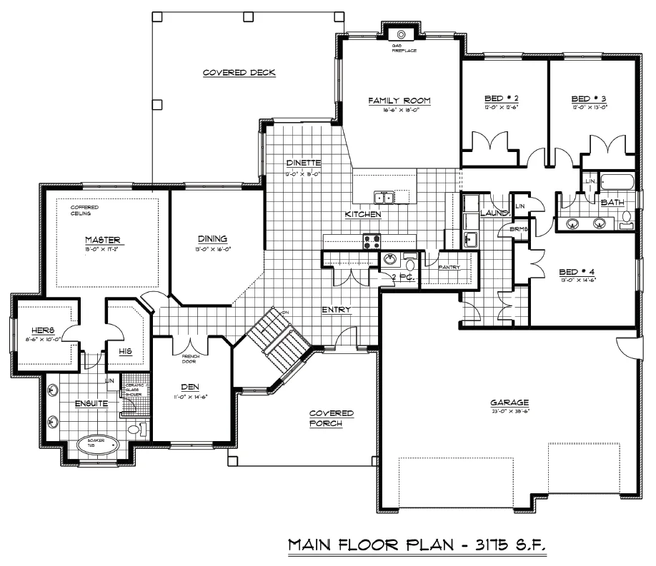 Edgemont — Floor plan 1