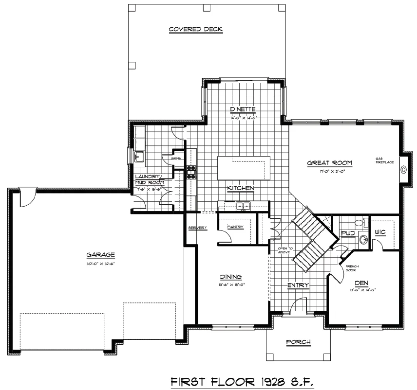 Waverley — Floor plan 1