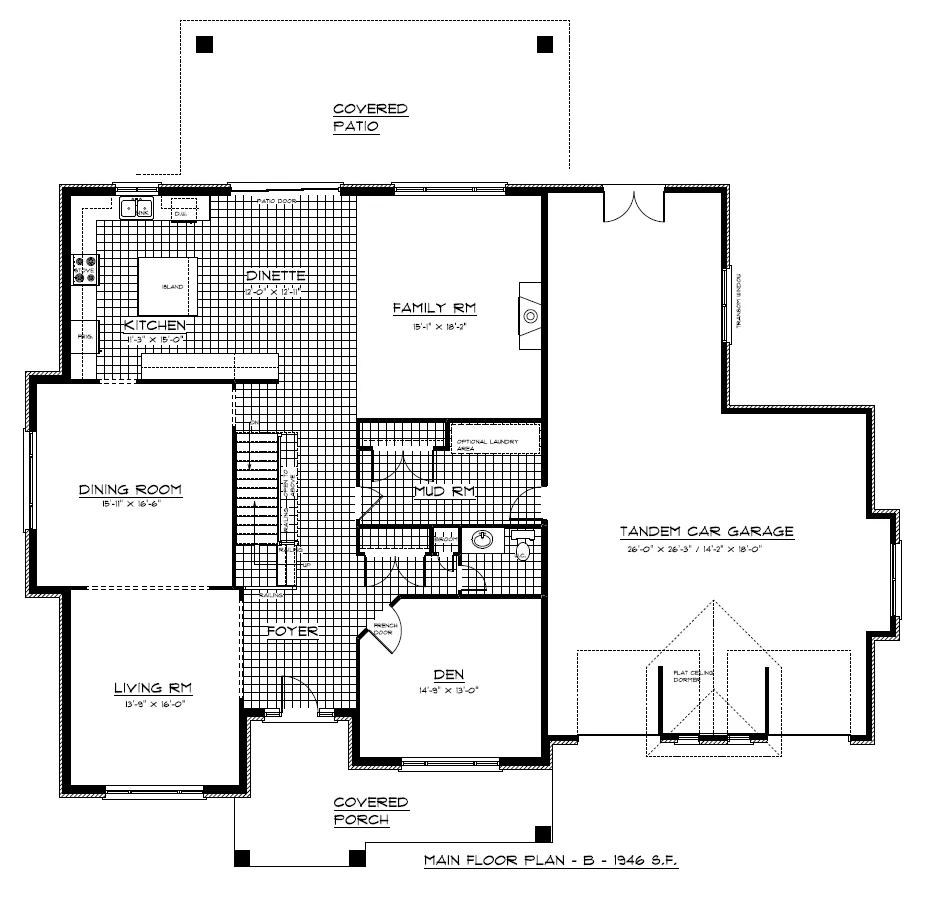 Cheltonham — Floor plan 1