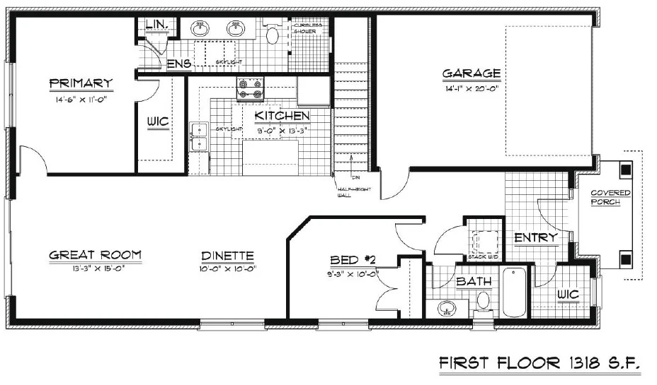 Paisley — Main Floor (1318 sq.ft.)
