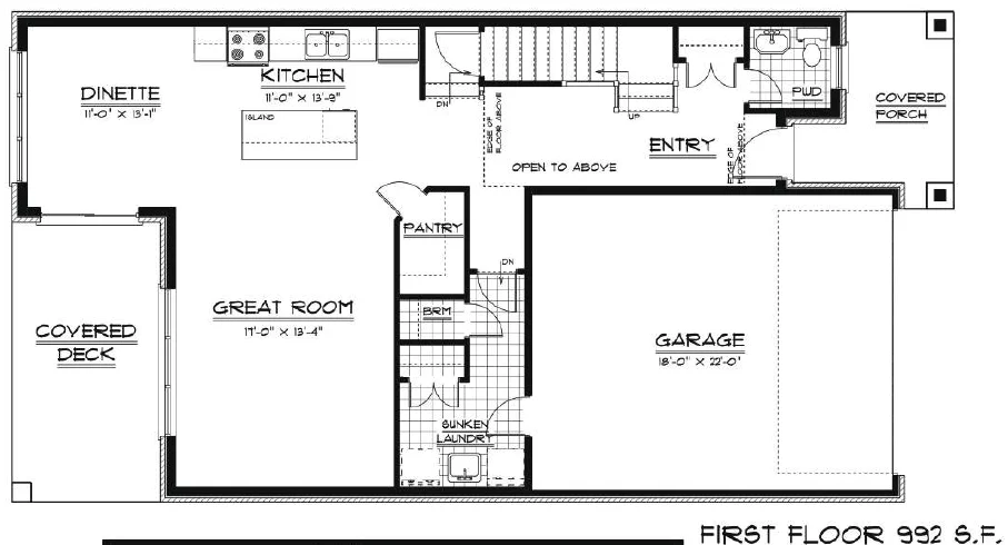 Mayfield — Floor plan 1