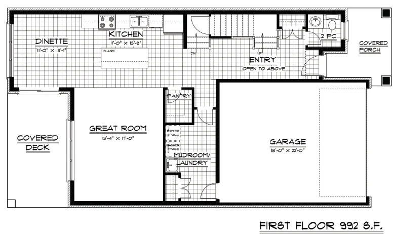 Mayson — Floor plan 1