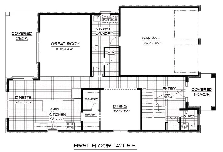 Queensville 4 — Floor plan 1
