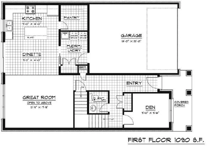 Willow 3 — Floor plan 1