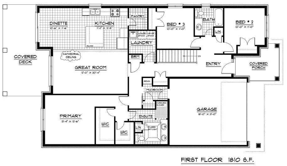Bellamy — Floor plan 1
