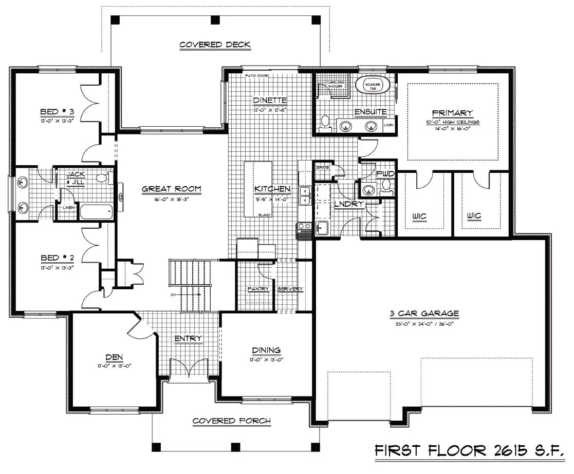 Stonehaven — Floor plan 1