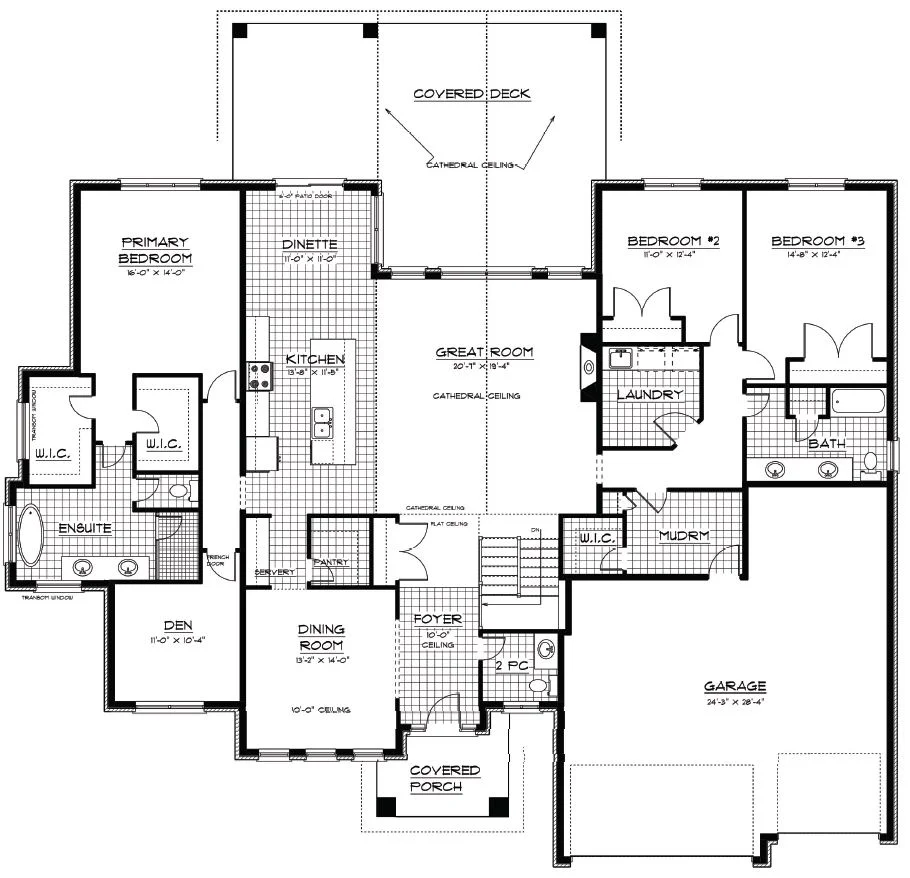 Kingsbridge 2 — Floor plan 1