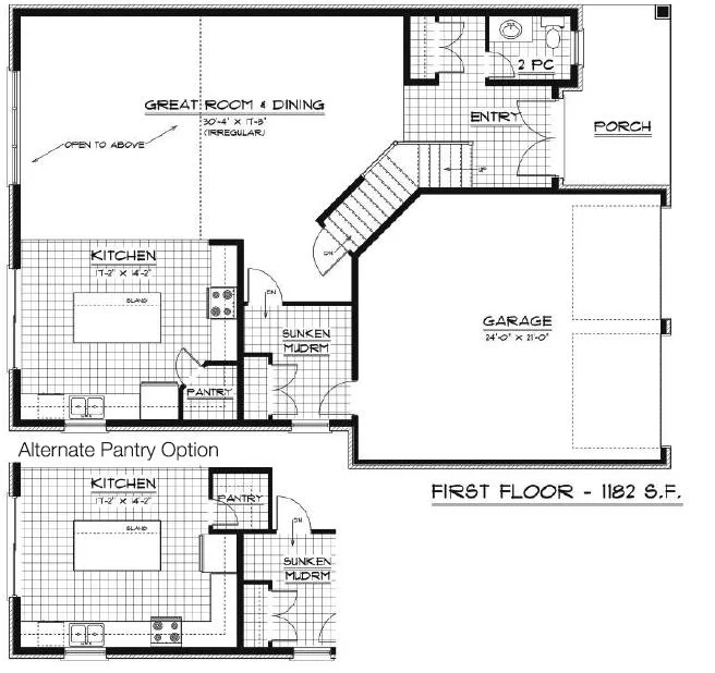 Carmichael 4C — Floor plan 1